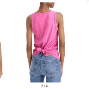 J. Crew tie back tank top